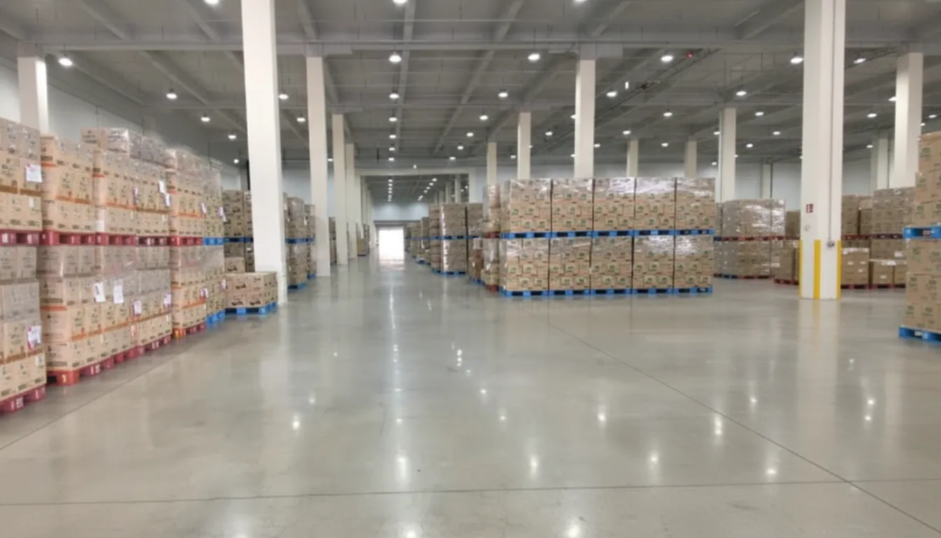 Centro de Distribuição Concreto Refletivo